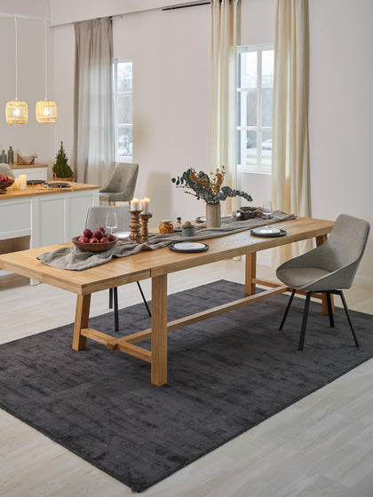 Westwing Mesa De Comedor Extensible De Madera De Roble Brooklyn Tamaños Diferentes