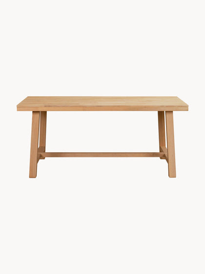 Westwing Mesa De Comedor Extensible De Madera De Roble Brooklyn Tamaños Diferentes