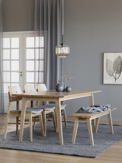 Westwing Mesa De Comedor Extensible Melfort 180 - 280 X 90 Cm