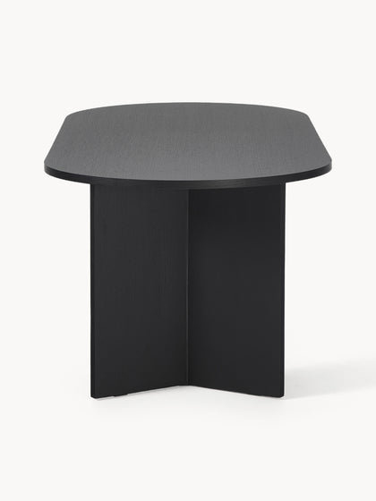 Westwing Mesa De Comedor Ovalada De Madera Toni 200 x 90 cm