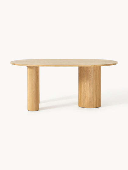 Westwing Mesa De Comedor Ovalada De Roble Dunia 180 X 110 Cm