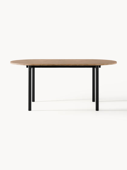 Westwing Mesa De Comedor Ovalada Mavi Tamaños Diferentes