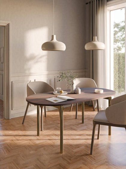 Westwing Mesa De Comedor Ovalada Mavi Tamaños Diferentes