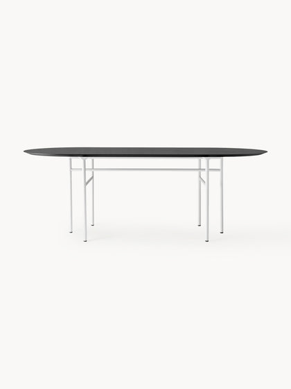 Westwing Mesa de comedor ovalada Snaregade 210 x 95 cm