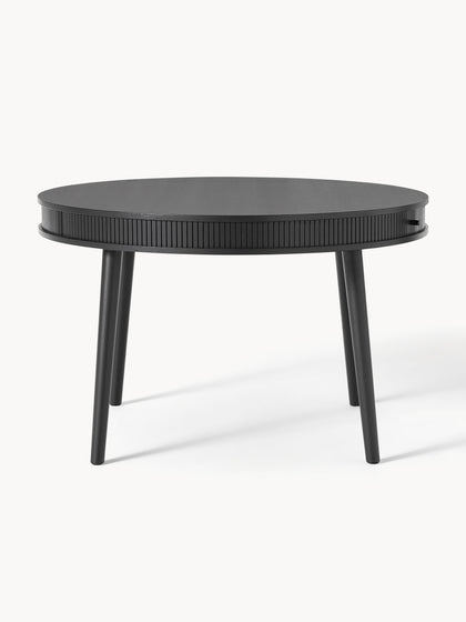 Westwing Mesa De Comedor Redonda Con Espacio De Almacenamiento Calary Ø 120 Cm