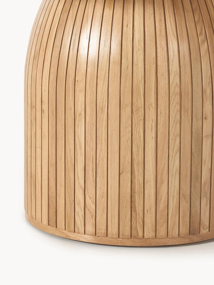 Westwing Mesa De Comedor Redonda Con Estructura Estriada Nelly Tamaños Diferentes