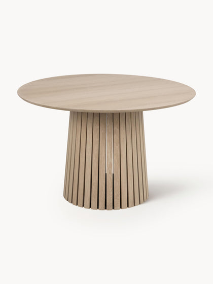 Westwing Mesa de comedor redonda de madera Christo Ø 120 cm