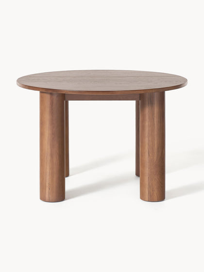 Westwing Mesa De Comedor Redonda De Madera De Roble Ohana Ø 120 Cm