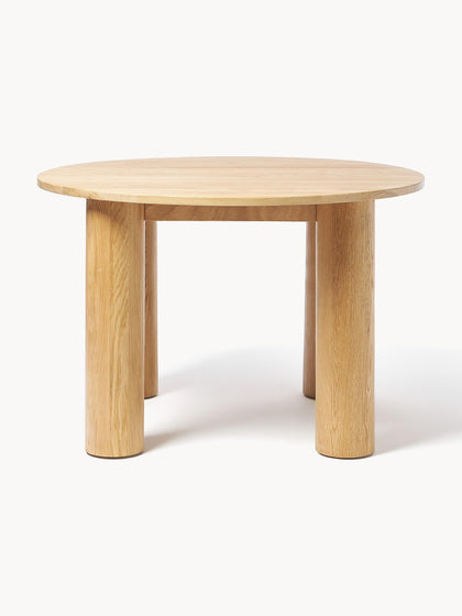 Westwing Mesa De Comedor Redonda De Madera De Roble Ohana Ø 120 Cm