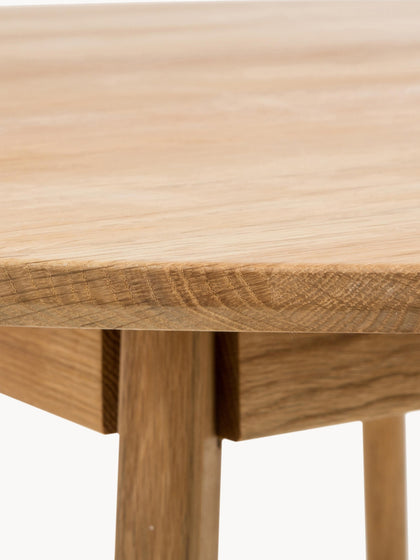 Westwing Mesa De Comedor Redonda De Roble Yumi Ø 115 cm