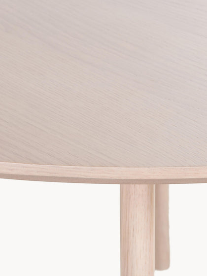 Westwing Mesa De Comedor Redonda De Roble Yumi Ø 115 cm