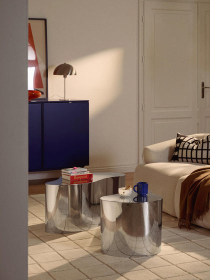 Westwing Mesas Auxiliares De Metal En Forma Orgánica Form 2 Uds