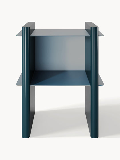 Westwing Mesilla De Noche Con Elementos De Metal Rami