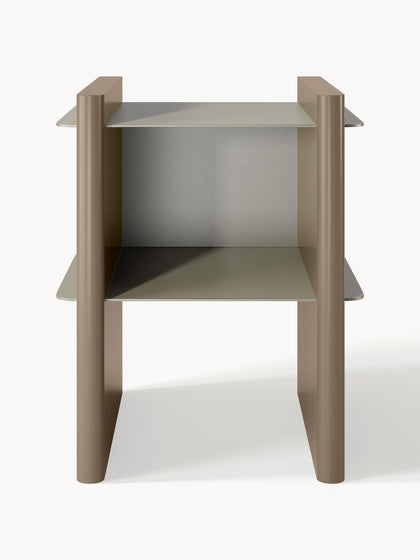 Westwing Mesilla De Noche Con Elementos De Metal Rami