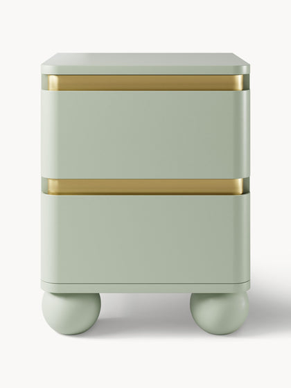 Westwing Mesilla De Noche Con Patas Esféricas Bumba