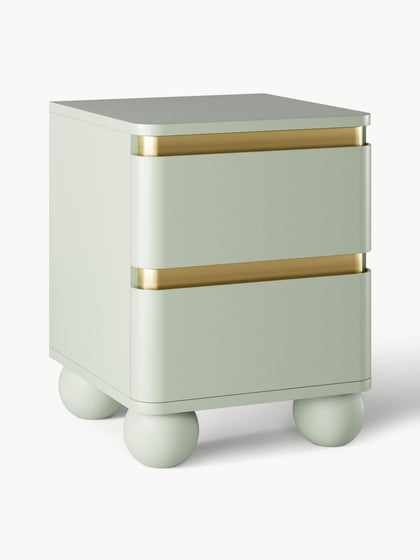 Westwing Mesilla de noche con patas esféricas Bumba