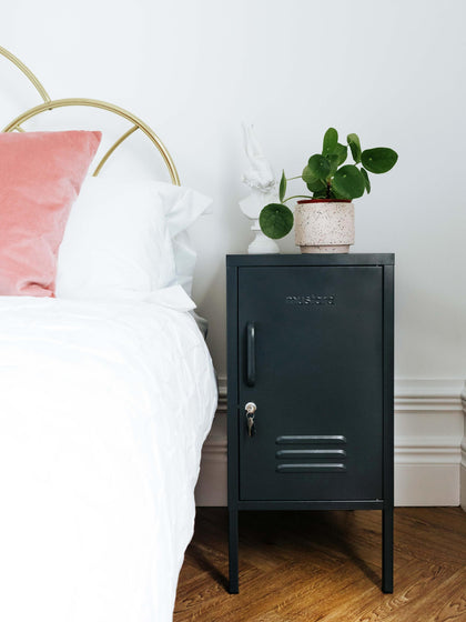 Westwing Mesita De Noche De Metal The Shorty Apertura De Puerta Izquierda O Derecha