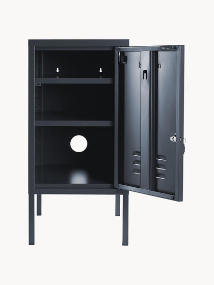 Westwing Mesita De Noche De Metal The Shorty Apertura De Puerta Izquierda O Derecha