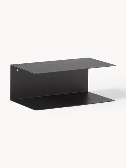 Westwing Mesitas de noche de pared de metal Neptun 2 uds