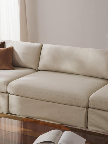 Westwing Módulo Central Con Tapizado Desenfundable Russell