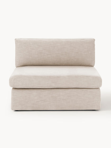 Westwing Módulo central con tapizado desenfundable Russell