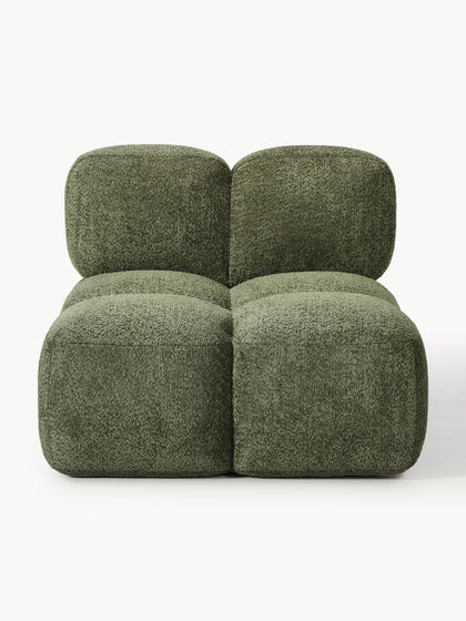 Westwing Módulo central de borreguillo bouclé Tayla