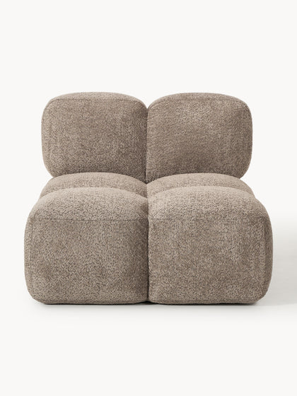 Westwing Módulo central de borreguillo bouclé Tayla