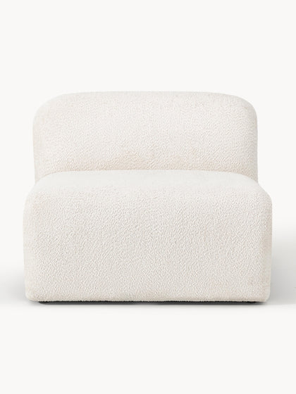 Westwing Módulo central de borreguillo bouclé Wolke