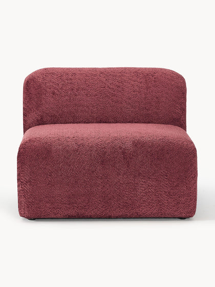 Westwing Módulo central de borreguillo bouclé Wolke