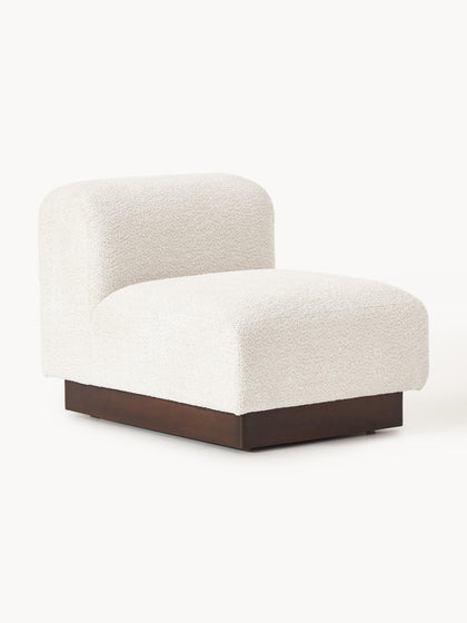 Westwing Módulo Central Sofá De Borreguillo Bouclé Natalie