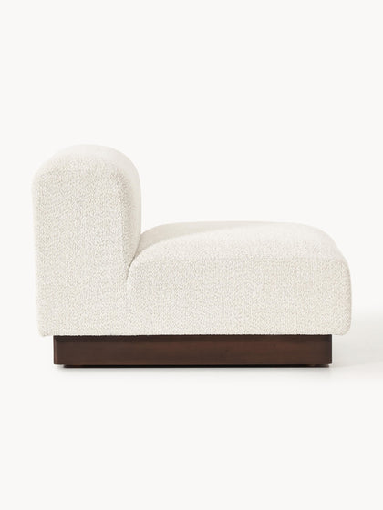 Westwing Módulo Central Sofá De Borreguillo Bouclé Natalie