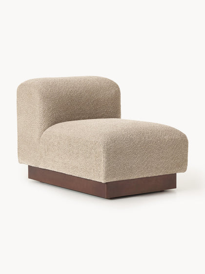 Westwing Módulo Central Sofá De Borreguillo Bouclé Natalie