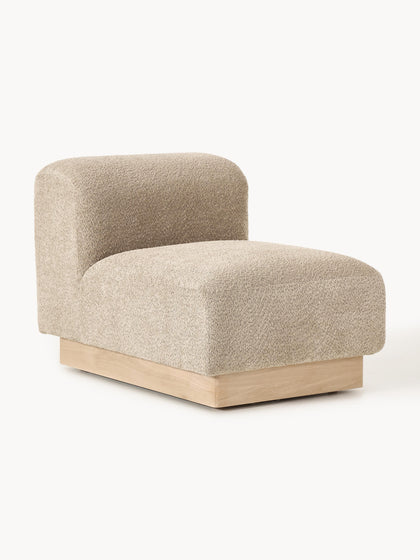 Westwing Módulo Central Sofá De Borreguillo Bouclé Natalie