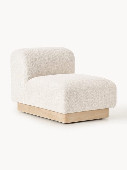 Westwing Módulo Central Sofá De Borreguillo Bouclé Natalie