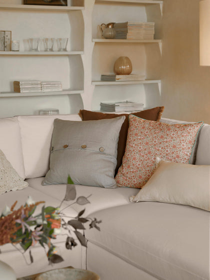 Westwing Módulo De Esquina Con Tapizado Desenfundable Russell