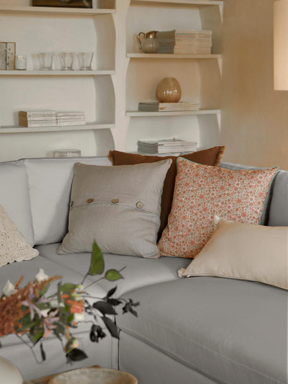 Westwing Módulo De Esquina Con Tapizado Desenfundable Russell