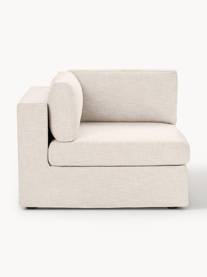 Westwing Módulo de esquina con tapizado desenfundable Russell