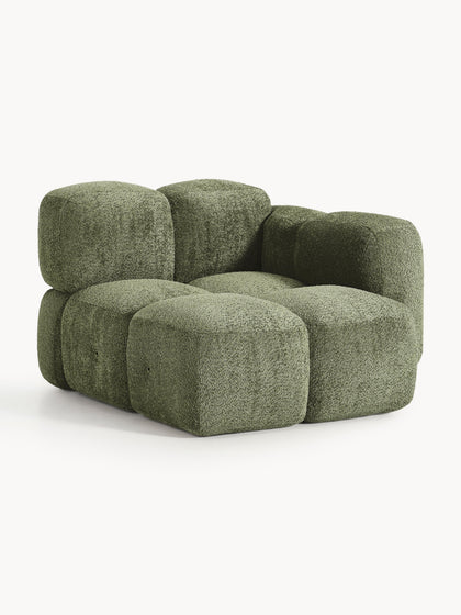 Westwing Módulo De Esquina De Borreguillo Bouclé Tayla