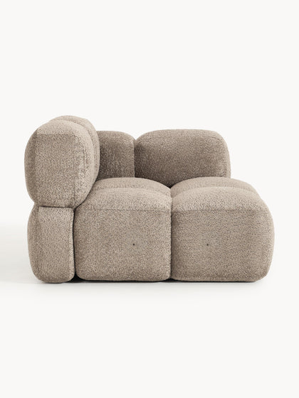 Westwing Módulo De Esquina De Borreguillo Bouclé Tayla