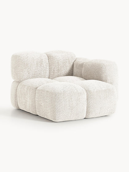 Westwing Módulo De Esquina De Borreguillo Bouclé Tayla