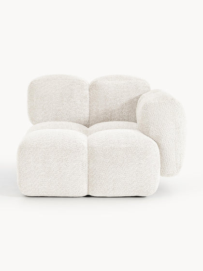 Westwing Módulo de esquina de borreguillo bouclé Tayla