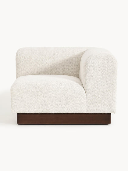 Westwing Módulo De Esquina Sofá De Borreguillo Bouclé Natalie