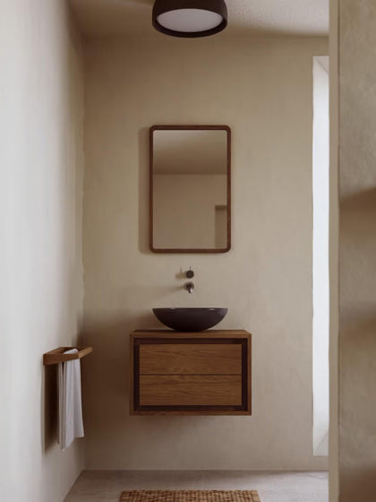 Westwing Mueble Bajo Lavabo De Madera De Teca Kenta