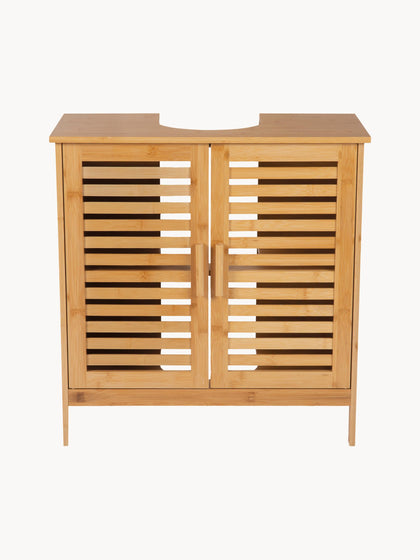 Westwing Mueble De Baño De Madera De Bambú Merhaba 60 Cm