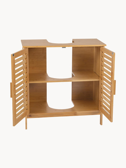 Westwing Mueble De Baño De Madera De Bambú Merhaba 60 Cm