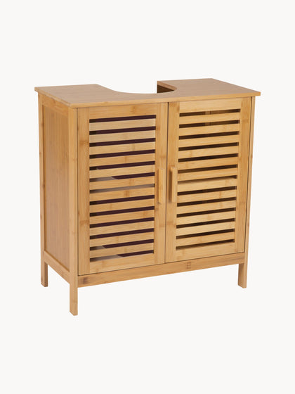 Westwing Mueble de baño de madera de bambú Merhaba 60 cm