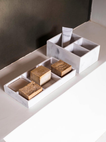 Westwing Organizador De Cosméticos En Look Mármol Karla