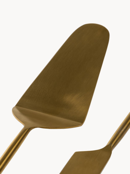 Westwing Pala Y Cuchillo Para Cortar Tartas Lite 2 pzas