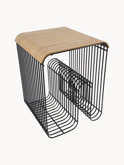 Westwing Panel Para Taburete De Madera De Roble Curva