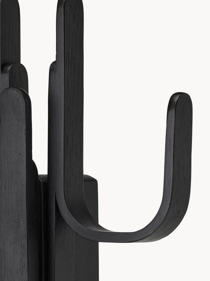 Westwing Perchero De Pared De Madera De Roble Woody